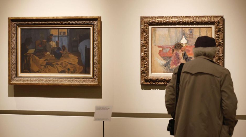 La muestra llega en el marco del 150 aniversario de la primera exposición impresionista y explora el impacto de este movimiento. EFE / S. Gutiérrez