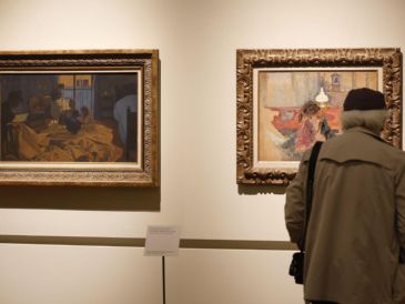 La muestra llega en el marco del 150 aniversario de la primera exposición impresionista y explora el impacto de este movimiento. EFE / S. Gutiérrez