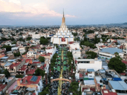 La dependencia informó que es falso que el Templo de la Luz del Mundo haya sido declarado como patrimonio cultural de Jalisco. EL INFORMADOR/ARCHIVO.