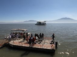 El lago de Chapala ha disminuido 2 % en las últimas tres semanas. EL INFORMADOR/Archivo