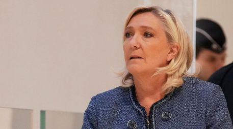 Marine Le Pen ha sido condenada por un delito de malversación de recursos. AP / Thibault Camus