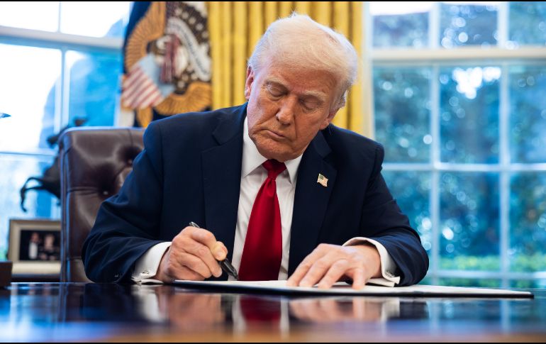 Desde su regreso a la Casa Blanca en enero, Trump ha intensificado su política proteccionista. EFE /EPA / F. Chung