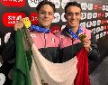 Oro para México tras ganar la prueba de trampolín 3m sincronizado en la Copa Mundial de Clavados Guadalajara 2025. EL INFORMADOR / A. GARCÍA