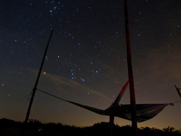 Para disfrutar al máximo de esta lluvia de meteoros, es importante encontrar un lugar con poco alumbrado. NOTIMEX/ ARCHIVO.