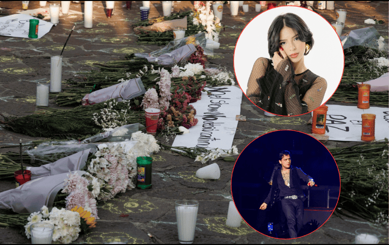 Ángela Aguilar y su esposo, Christian Nodal, lamentaron los acontecimientos del pasado sábado en el Parque Bicentenario. SUN/Y. M. OSNAYA SUN/ARCHIVO ESPECIAL