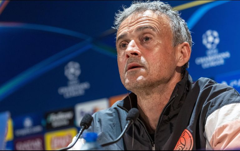 Luis Enrique no se ve como favorito a pesar de haber eliminado antes al Liverpool, uno de los candidatos al título. EFE/C. Petit