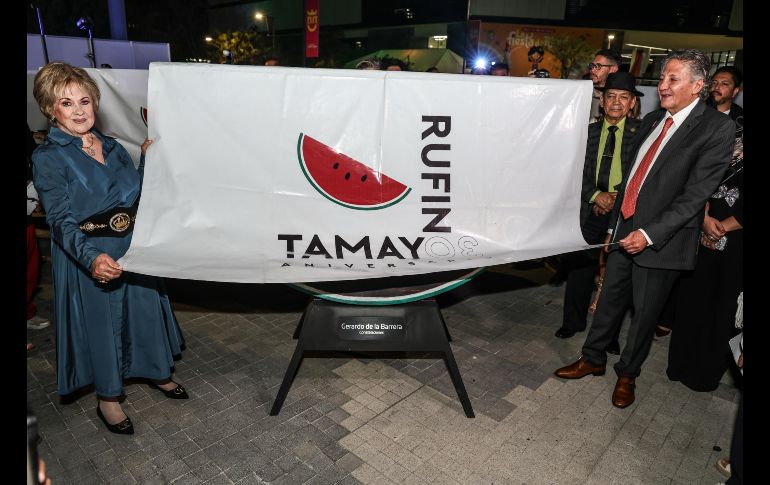 La quinceava Ruta Escultórica estará expuesta con sus 41 sandías durante tres meses en el Parque de las Niñas y los Niños de Zapopan, en un acercamiento al arte público y gratuito para todos los habitantes de la ciudad. EL INFORMADOR/ A. Navarro.