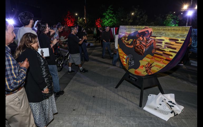 La quinceava Ruta Escultórica estará expuesta con sus 41 sandías durante tres meses en el Parque de las Niñas y los Niños de Zapopan, en un acercamiento al arte público y gratuito para todos los habitantes de la ciudad. EL INFORMADOR/ A. Navarro.