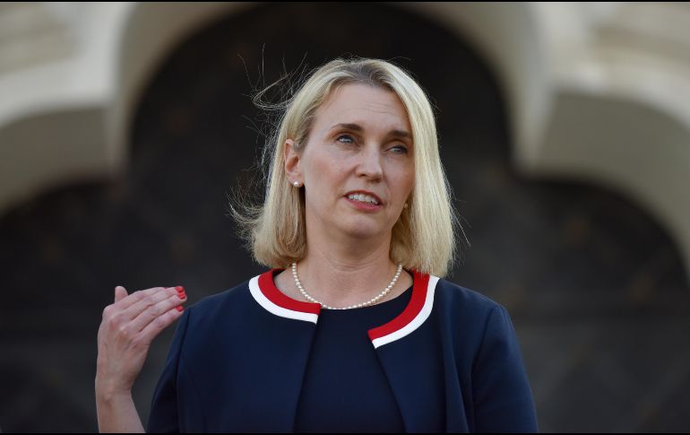 Bridget Brink fue nominada por Biden como embajadora en Ucrania y comenzó sus labores después de que Rusia iniciara su invasión. EFE/ARCHIVO