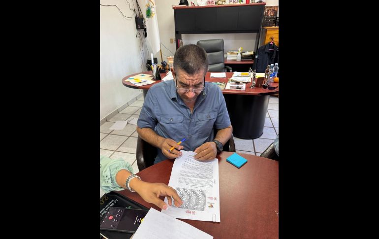 Gabriel Domínguez Preciado, presidente de Villa Purificación. CORTESÍA