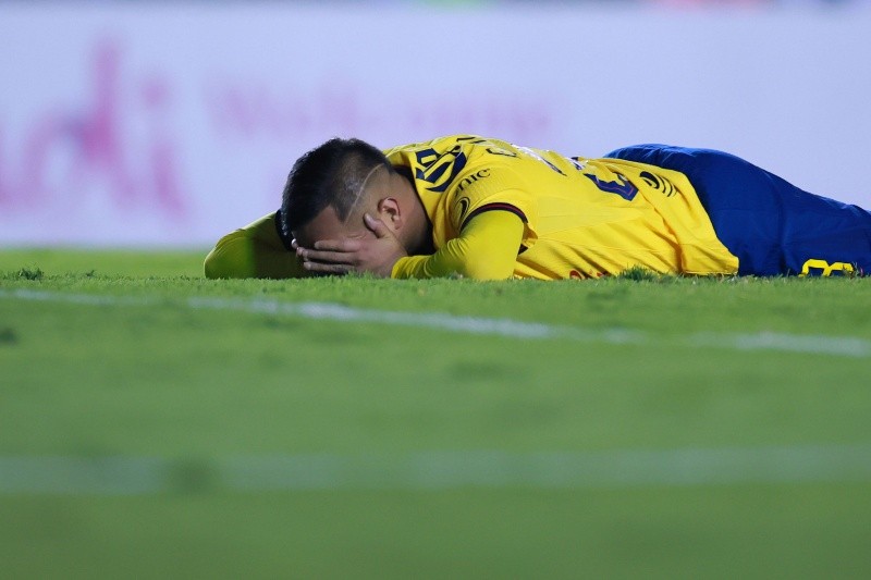 Erick Sánchez en lamento después del partido de ida de los cuartos de final de la Copa de Campeones de la Concacaf. IMAGO7 / ARCHIVO