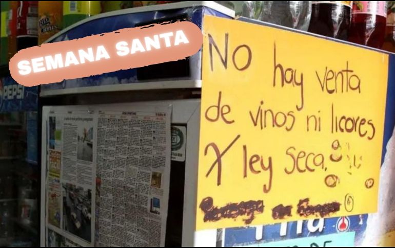 La ley seca es una prohibición provisional para la venta y consumo de bebidas alcohólicas en fechas específicas en lugares también determinados. ESPECIAL / NTX y CANVA