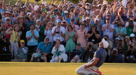 McIlroy se unió a Gene Sarazen, Ben Hogan, Gary Player, Jack Nicklaus y Tiger Woods en el reducido grupo de jugadores que han conseguido el 'Grand Slam'. AP/ A. Landis.