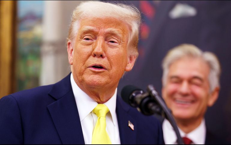 Trump aseguró esta semana que está hablando con representantes chinos con el objetivo de llegar a un acuerdo con Pekín. EFE