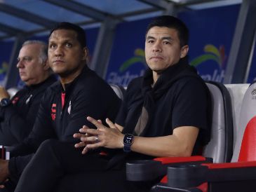 Gonzalo Pineda cree que el equipo cumplió a la ofensiva, pero que le hace falta mejorar la defensa. IMAGO7/J. Cubeyro