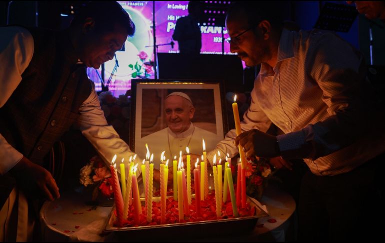 La basílica donde será enterrado, era uno de sus lugares favoritos para la oración. EFE/R. GUPTA