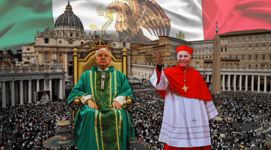 Entre los candidatos ser Papa hay dos mexicanos: el cardenal Francisco Robles Ortega de Guadalajara (i) y Carlos Aguiar Retes (d) de la Ciudad de México. AP / EL INFORMADOR / SUN / ARCHIVO