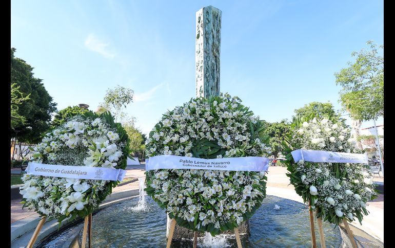 Guadalajara volvió a reunirse para honrar a sus víctimas, exigir justicia y mantener viva la memoria. EL INFORMADOR / H. Figueroa