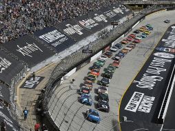 El Bristol Motor Speedway tiene capacidad para 146 mil personas. AFP/S. Gardner