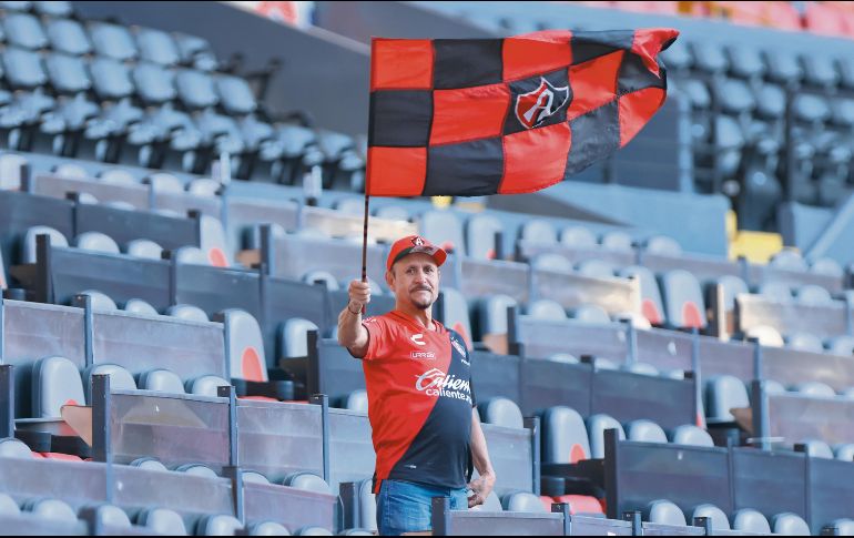 La afición del Atlas no ha llenado el Jalisco en varios torneos. IMAGO7/J. Cubeyro