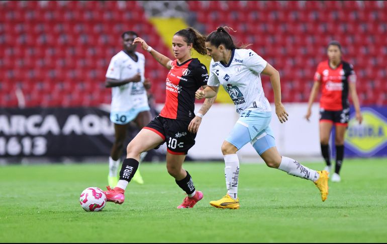 El próximo sábado 26 de abril a las 21:00 horas, Atlas buscará su pase a las Semifinales en el Estadio Hidalgo, un reto sumamente complicado, ya que las rojinegras no ganan ahí desde el 2021. IMAGO7