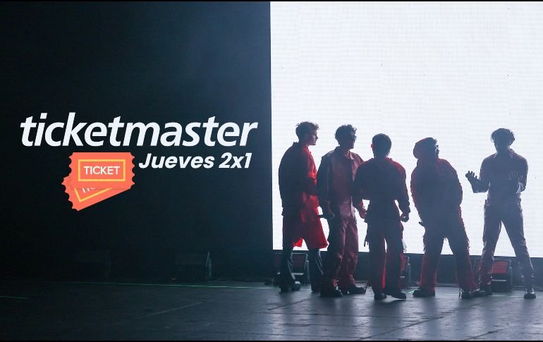 Estos son todos los conciertos en los que aplica el Jueves 2x1 de Ticketmaster. EL INFORMADOR / ARCHIVO