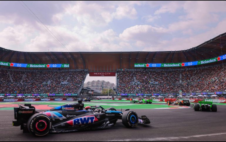 La décima edición del GP de México, tras su regreso al calendario, se llevará a cabo del 24 al 26 de octubre de 2025. IMAGO7