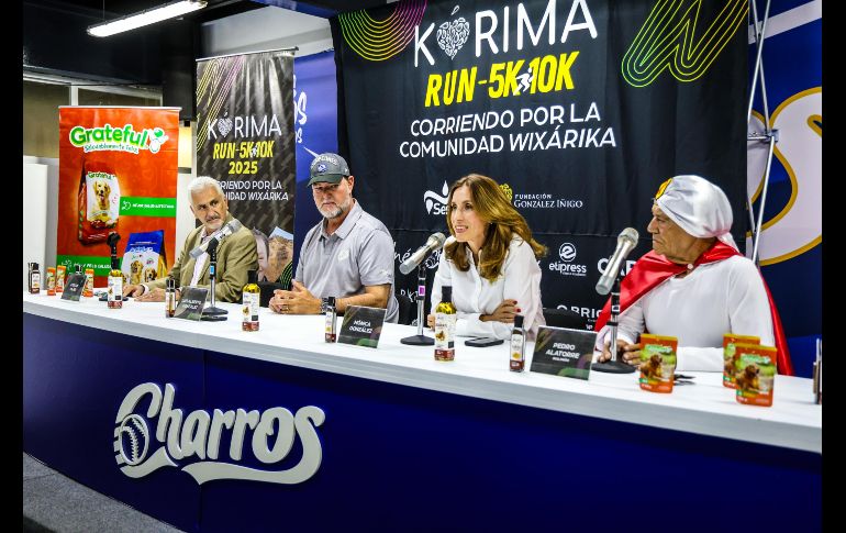 Durante evento, Mónica González, directora de la Fundación, destacó que además del evento deportivo, la causa se enfoca en mejorar las condiciones de vida de comunidades como Mesa del Tirador, mediante proyectos en salud, educación, vivienda y producción de cacahuate orgánico. EL INFORMADOR/A. Navarro