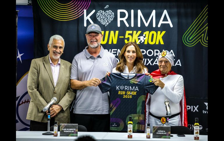 Durante evento, Mónica González, directora de la Fundación, destacó que además del evento deportivo, la causa se enfoca en mejorar las condiciones de vida de comunidades como Mesa del Tirador, mediante proyectos en salud, educación, vivienda y producción de cacahuate orgánico. EL INFORMADOR/A. Navarro