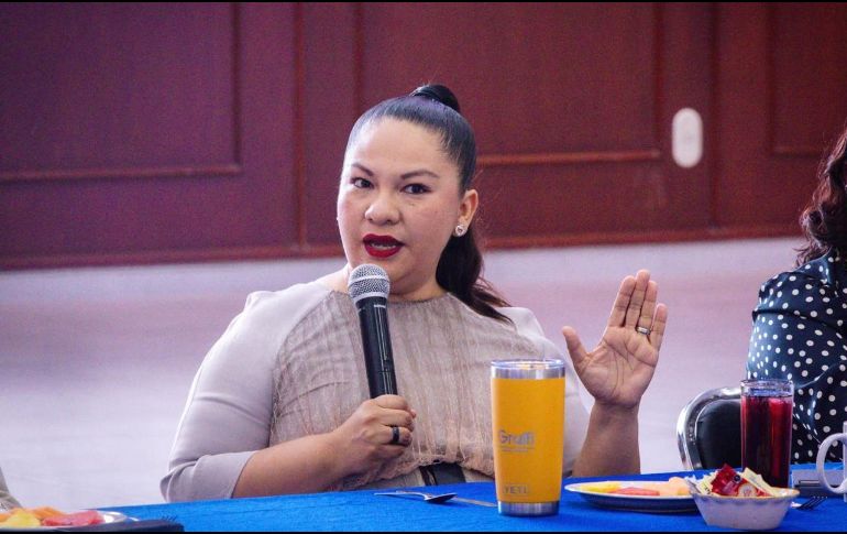 Mirna Avilés Mis, presidenta del CICEJ, habló sobre los problemas que enfrenta Jalisco con respecto al abasto del agua. ESPECIAL