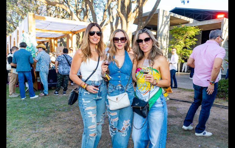 Fernanda del Moral, Marcela Calderón y Laura Hernández. GENTE BIEN JALISCO/ Jorge Soltero y Antonio Rodríguez