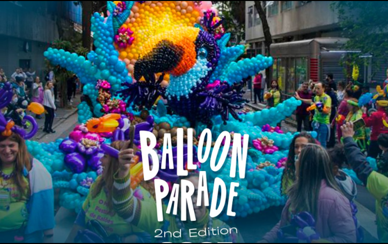 El Balloon Parade 2025 comenzará a partir de las 12:00 hasta las 2:00 pm. CORTESÍA/ FACEBOOK/ Globos Payaso.