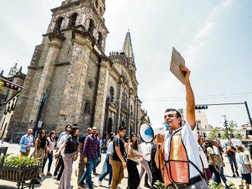 Miles de personas participaron en el macrosimulacro en la metrópoli, reduciendo el tiempo de respuesta para ponerse en un lugar seguro. EL INFORMADOR/ A. Navarro