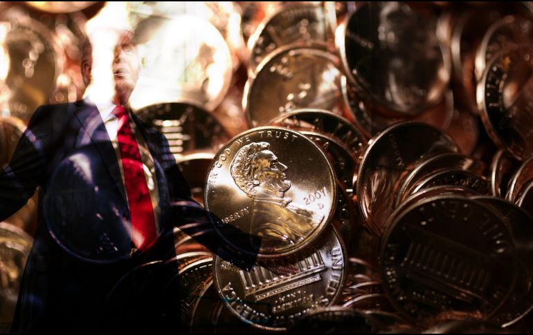 Trump calificó en febrero pasado el uso de centavos como un 