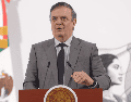 Marcelo Ebrard, secretario de Economía, señala que para México esta era una de las principales preocupaciones del gobierno. SUN / G. Pano