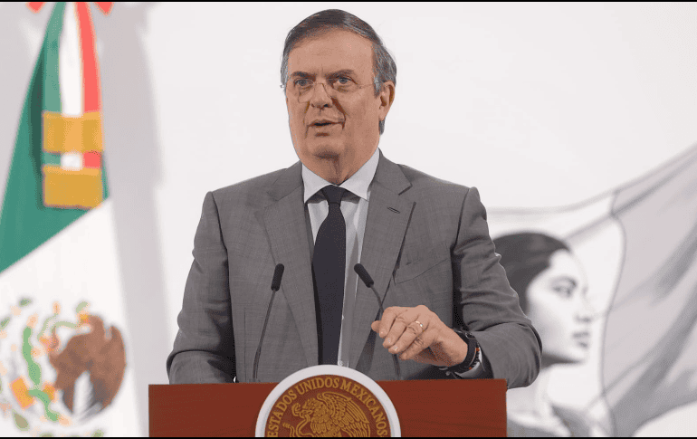 Marcelo Ebrard, secretario de Economía, señala que para México esta era una de las principales preocupaciones del gobierno. SUN / G. Pano