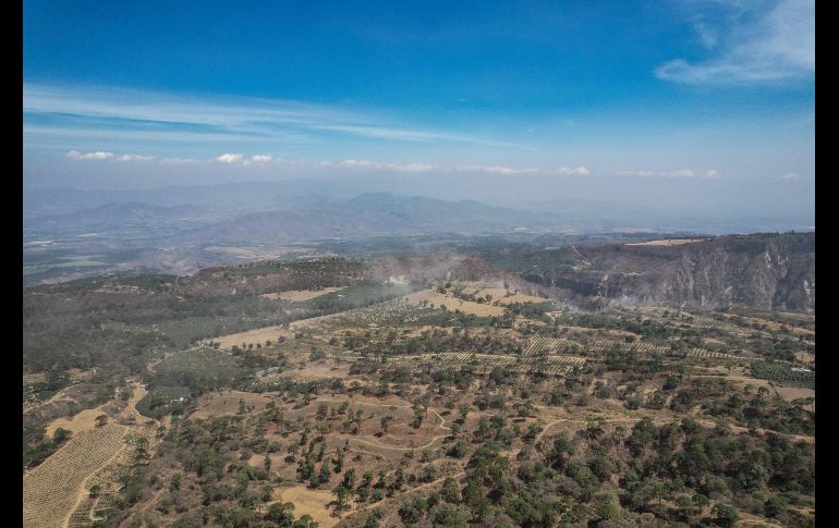 Tras los sismos que sacudieron la región, los habitantes de la comunidad de Los Mazos enfrentan momentos de incertidumbre y necesidad.  EL INFORMADOR/ A. Navarro.