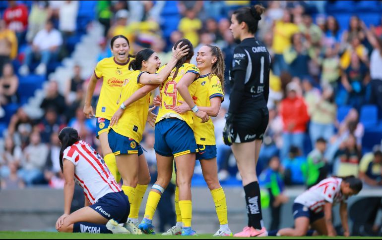 Han pasado ocho eliminatorias de Liguilla en las que el Guadalajara no le ha podido hacer ni cosquillas al América. IMAGO7.