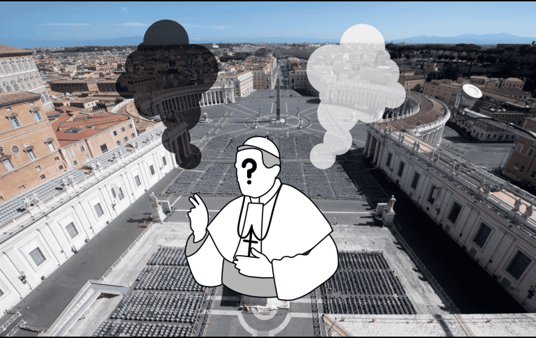 El humo blanco y negro le da la señal al mundo de la finalización o continuación del cónclave. EFE/ARCHIVO