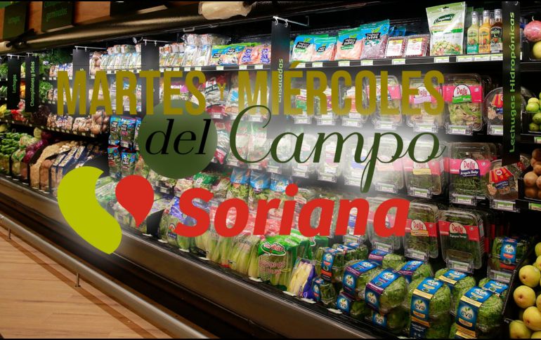 Estas son las ofertas por el Martes y Miércoles del Campo en Soriana. EL INFORMADOR / ARCHIVO