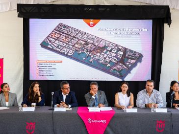 Autoridades municipales anunciaron la remodelación del primer cuadro de la ciudad. EL INFORMADOR / A. NAVARRO