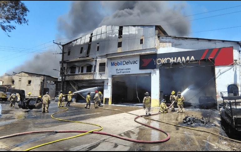 La Semadet activó emergencia atmosférica en aquel municipio debido a las emisiones contaminantes. CORTESÍA/ Unidad Estatal de Protección Civil y Bomberos del Estado .