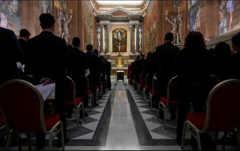 Son 133 cardenales los que participan en el cónclave. EFE/Medios del Vaticano
