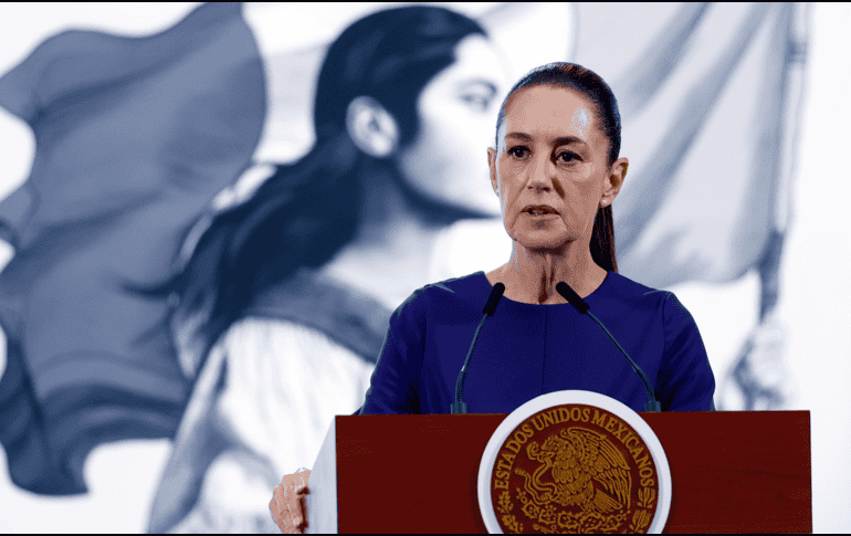 La Mandataria destacó que su Gobierno planteó atender la generación de violencia en nuestro país y atender la construcción de la paz a través de la estrategia de seguridad. EFE / S. Gutiérrez