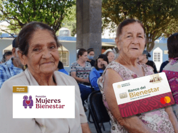 La Pensión Mujeres Bienestar brinda un apoyo económico de 3 mil pesos bimestrales a las beneficiarias. ESPECIAL/ Programas para el Bienestar