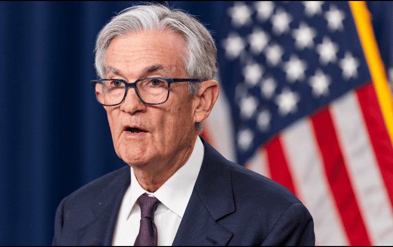 JEROME POWELL. La Reserva Federal de Estados Unidos se mantuvo firme en su decisión de no apresurarse a la hora de bajar los tipos de interés. EFE / J. Lo Scalzo