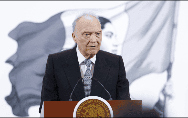 El fiscal general Alejandro Gertz afirmó que se demostrará con todas las pruebas las acusaciones en contra de José Murguía Santiago. EFE/ S. Gutiérrez