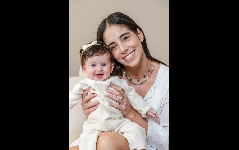 Daniela Preciado con su bebé. GENTE BIEN JALISCO / T. Duppa