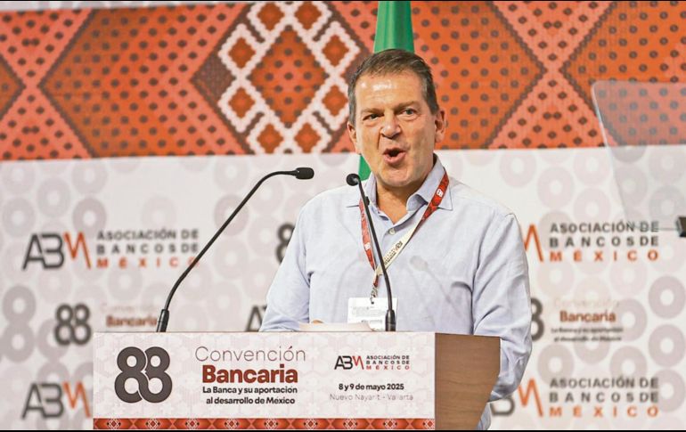 Emilio Romano Mussali tomó posesión como presidente de la Asociación de Bancos de México. EL UNIVERSAL