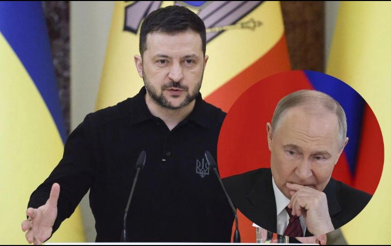 En su propuesta Putin no había abordado la posibilidad de un cese el fuego, que ahora Zelenski reitera como condición para un encuentro. EFE / ARCHIVO